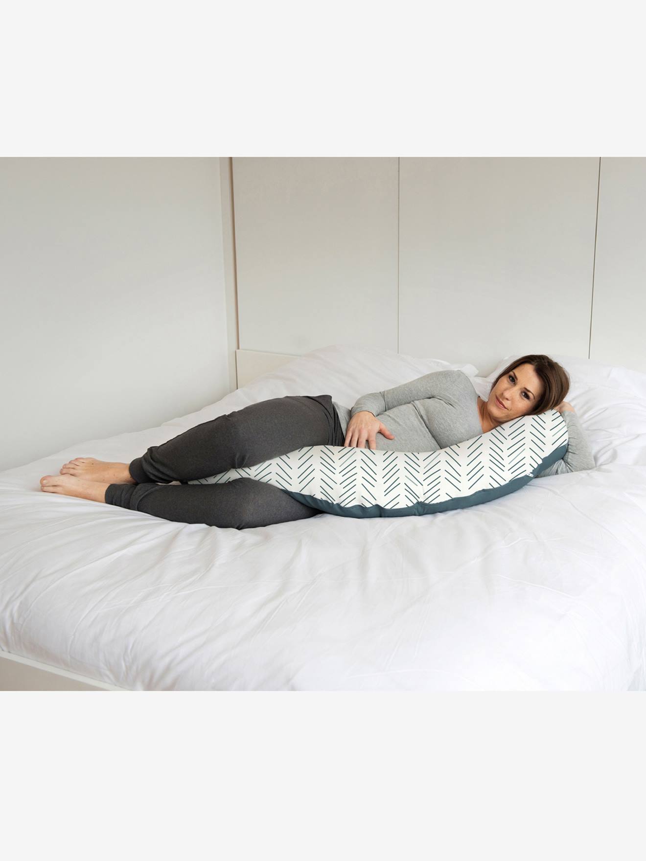 Doomoo Coussin de Maternité BABYMOOV ethnic petrol