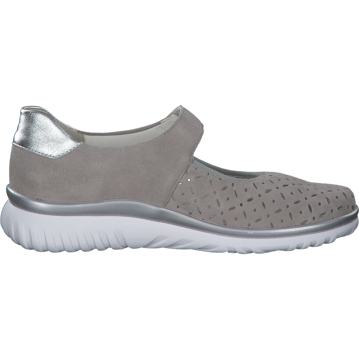 Semler Lena L5075471, Sneakers Low, Damen, Grau (Perle Silber)