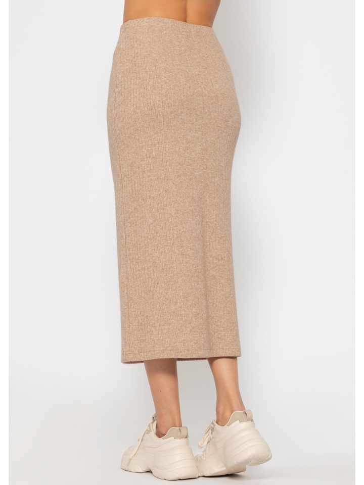 SASSYCLASSY Maxi Rock (Röcke) in Beige günstig kaufen