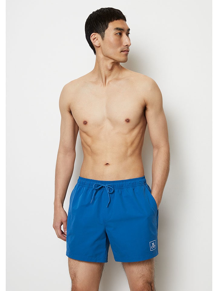 Marc O´Polo Bodywear Badeshorts in Blau günstig kaufen