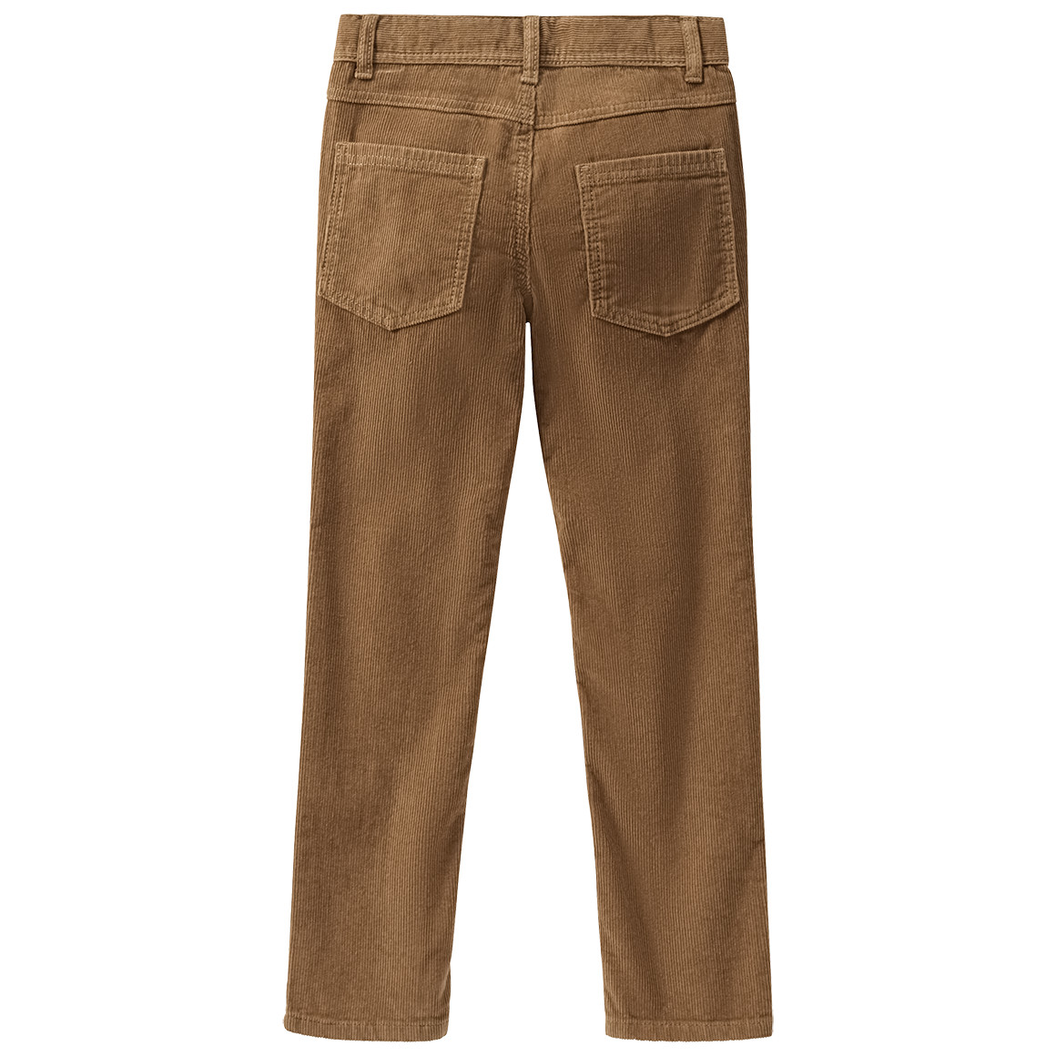 Jungen Cordhose mit verstellbarem Bund hellbraun