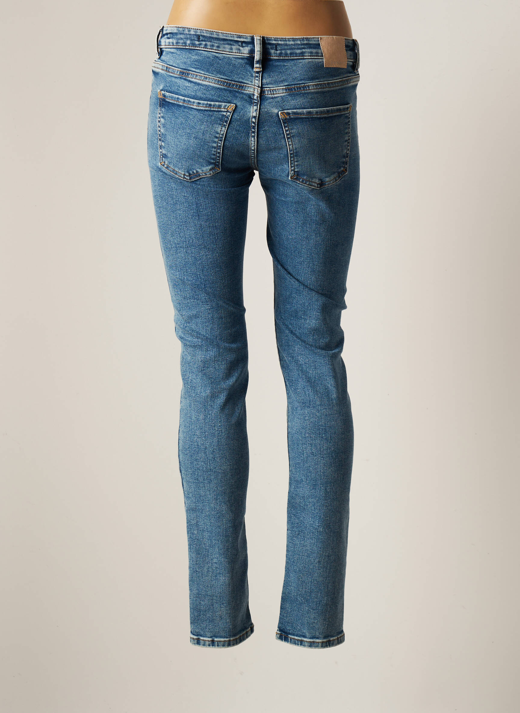 Esprit Jeans Coupe Slim Femme couleur bleu