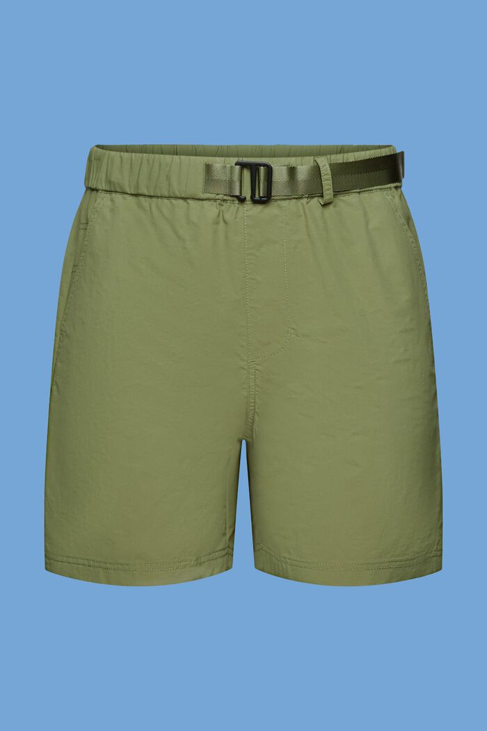 Shorts mit integriertem Gürtel