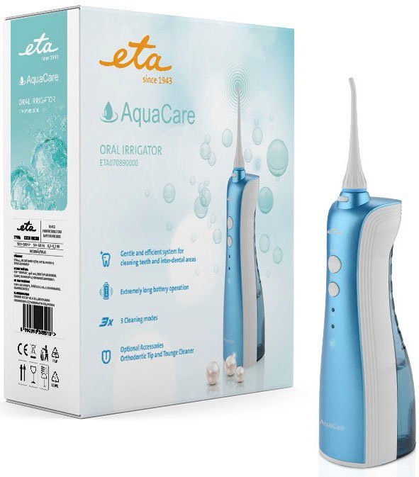 eta Munddusche SONETIC AQUA CARE ETA070890000, Hochwertiger Li-ion Akkumulator