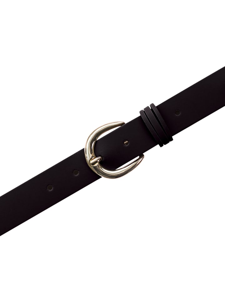 Tamaris Gürtel Leder in schwarz günstig kaufen