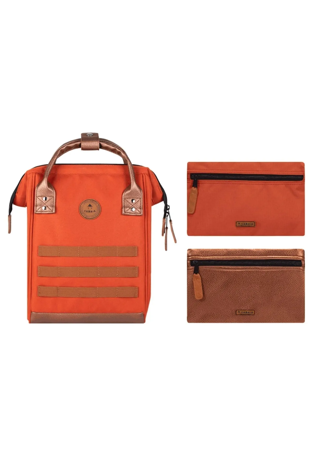 Cabaia  Rucksack - Braun - Pünktchen