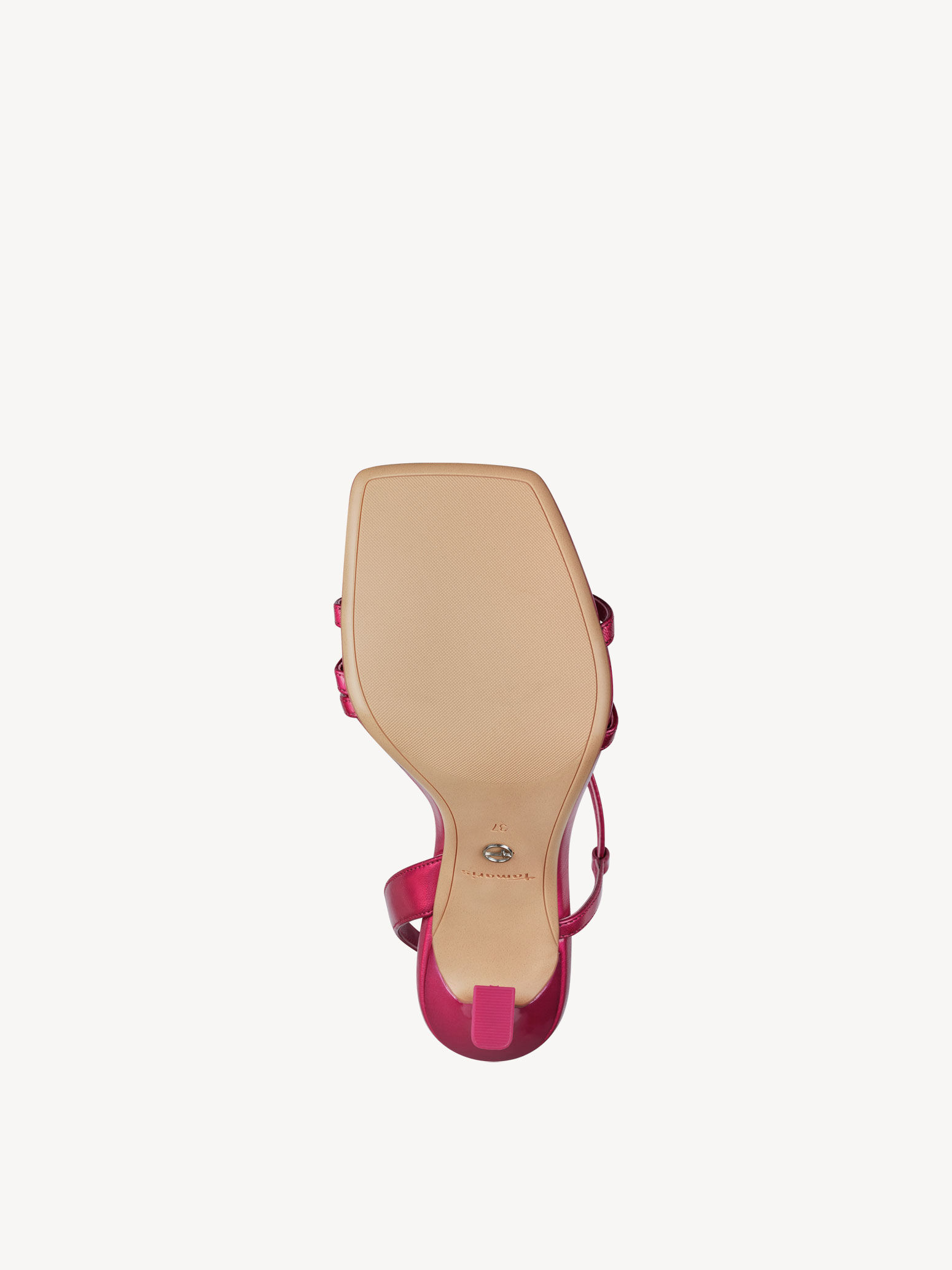 Sandale à talon - rose fuchsia