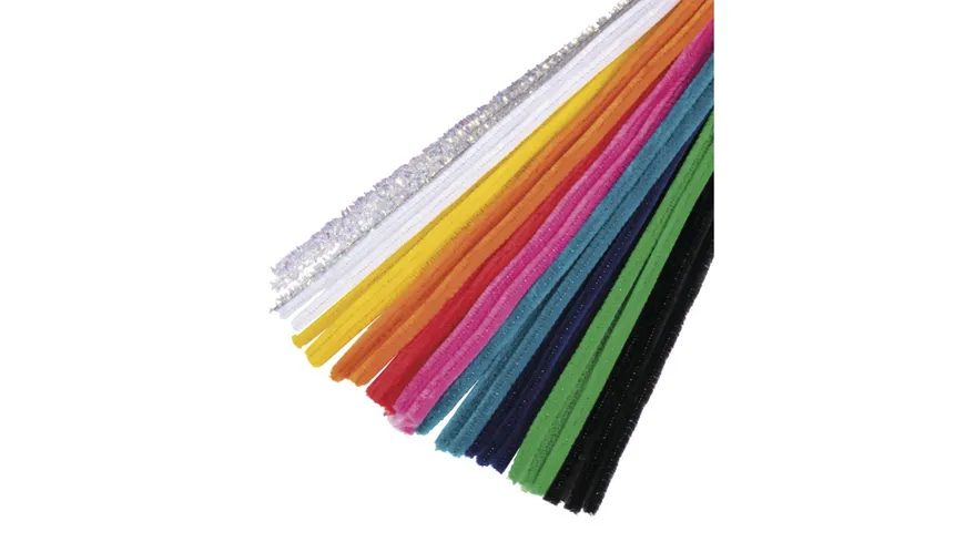 Rayher Chenilledraht Mix 0,9x30cm - 10 Farben à 3 Stück