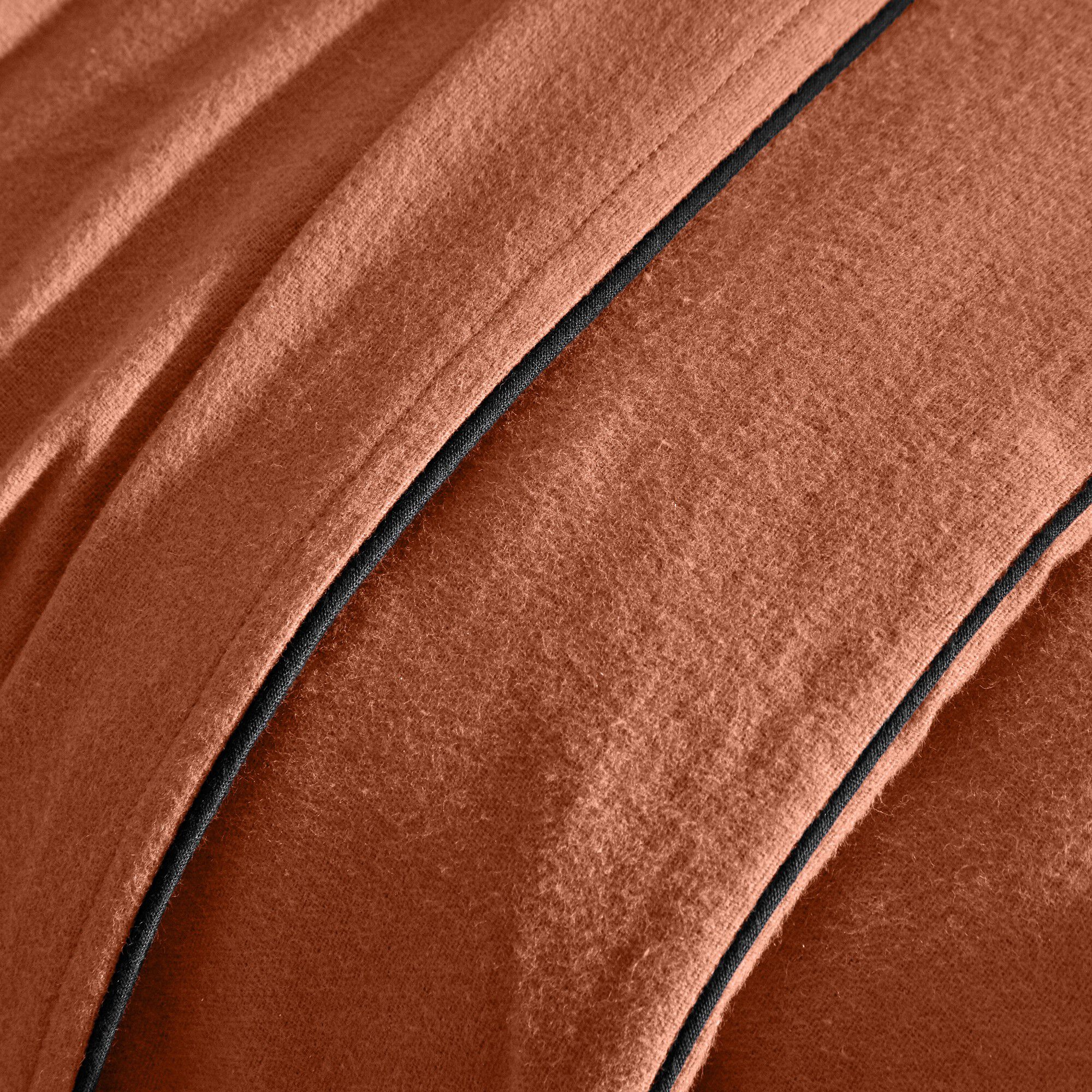 Linge de lit uni flanelle passepoil contrasté, collection 