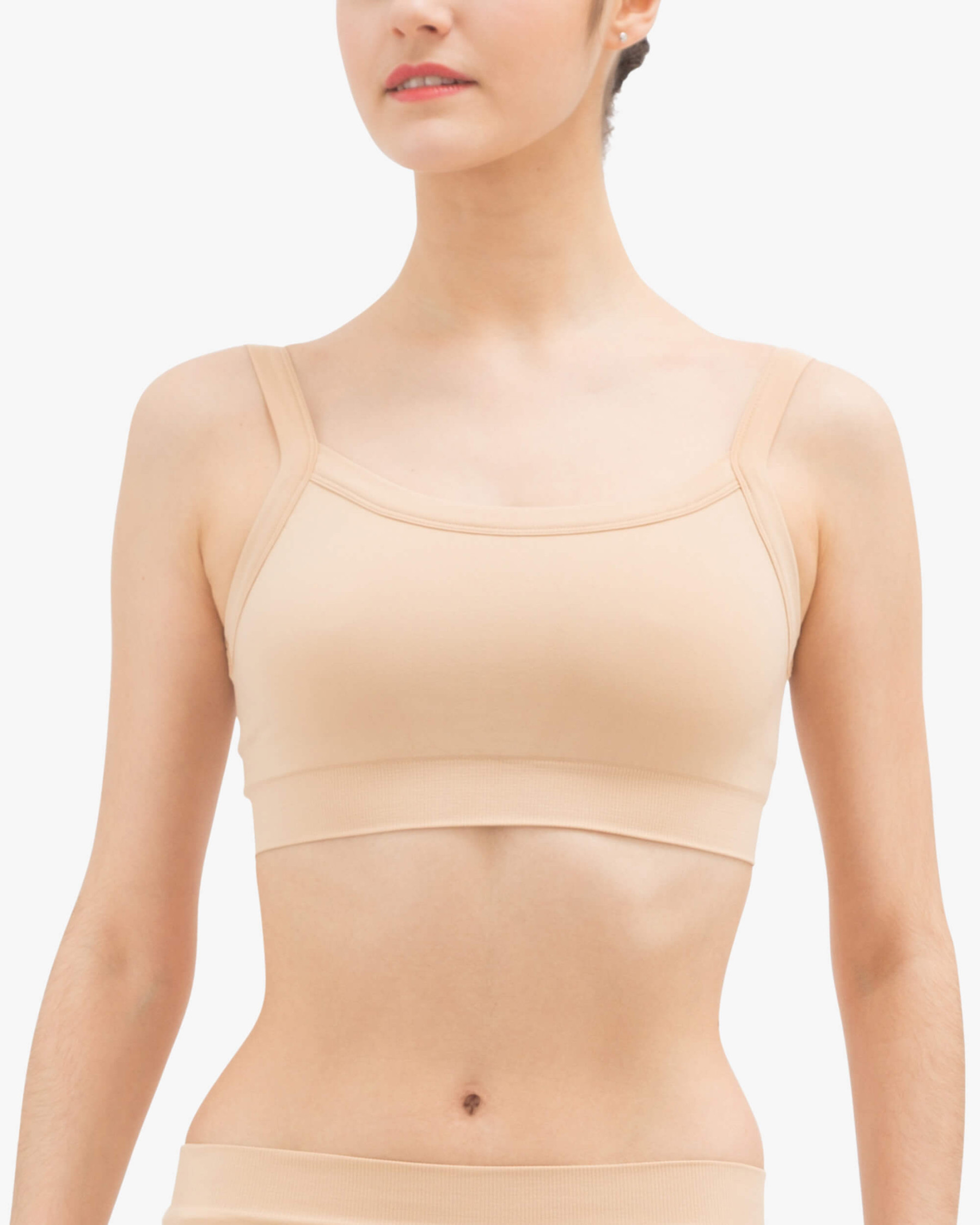Seamless cropped top