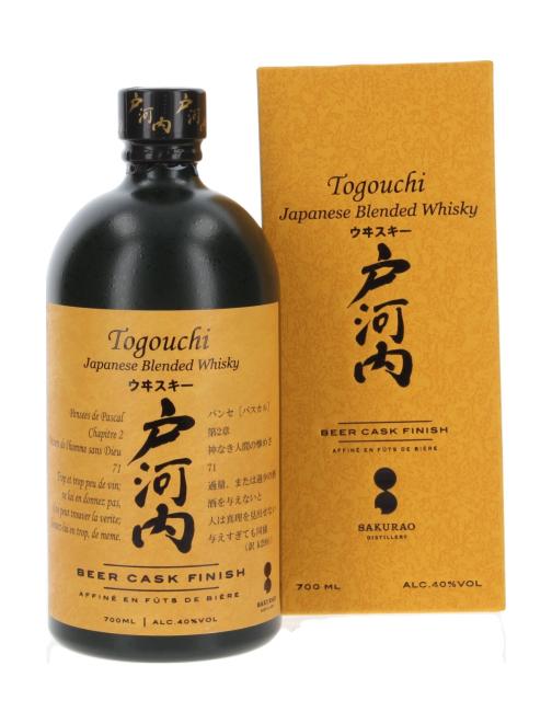 Togouchi Beer Cask Finish 0,7 l·40 % vol