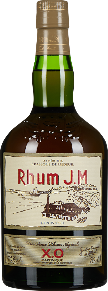 Rhum J.M Rhum Très Vieux Agricole XO 0,7 Liter im Geschenkkarton