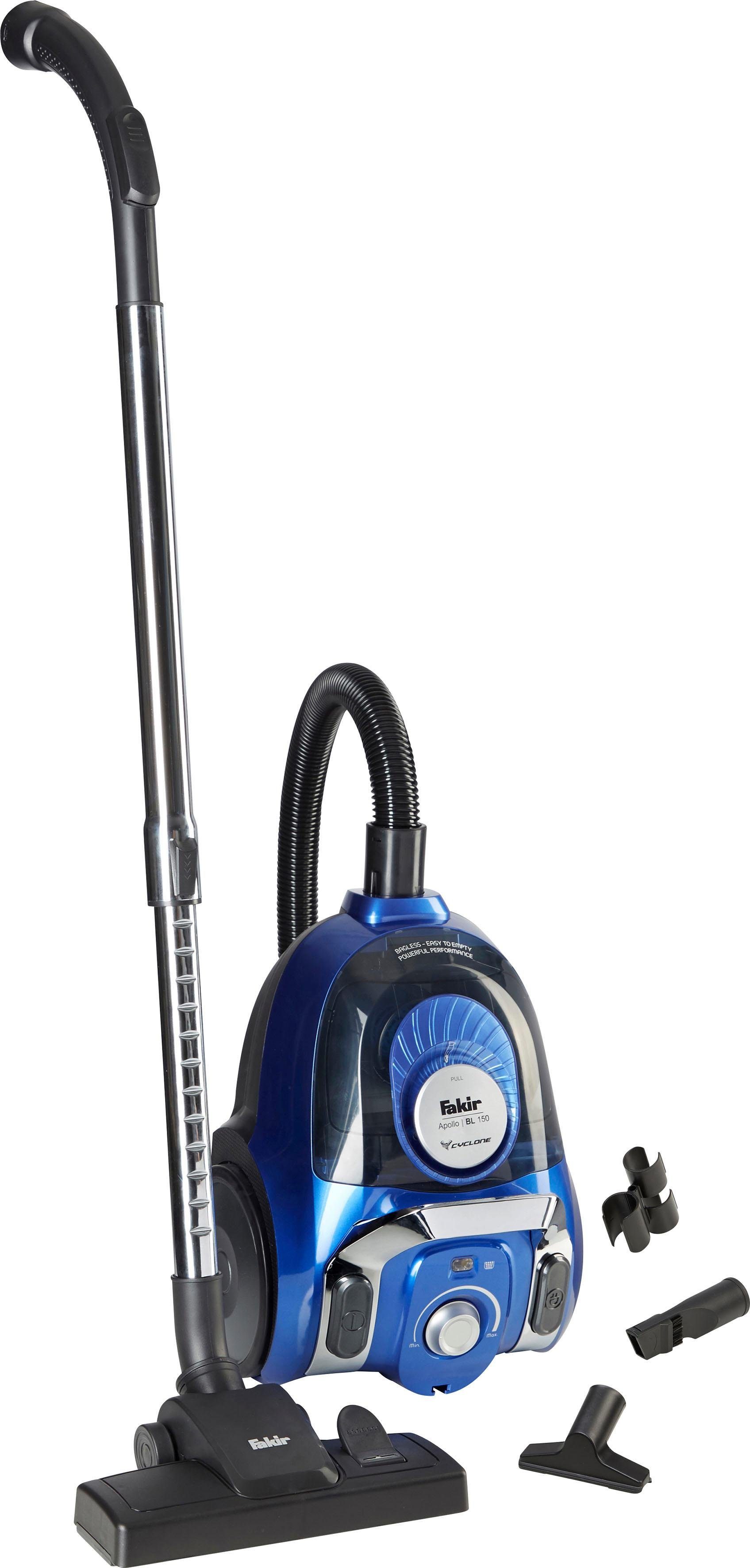 FAKIR Bodenstaubsauger Apollo BL 150, 800 W, beutellos, Hochleistungsmotor