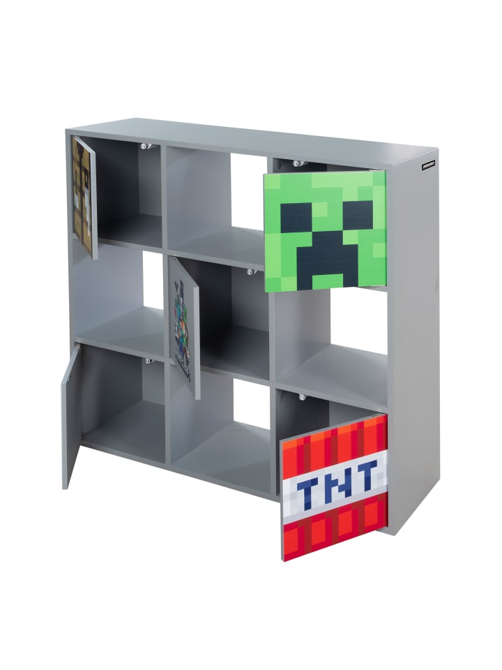 Minecraft MINECRAFT - 3x3 Regal mit Türen günstig kaufen onesize