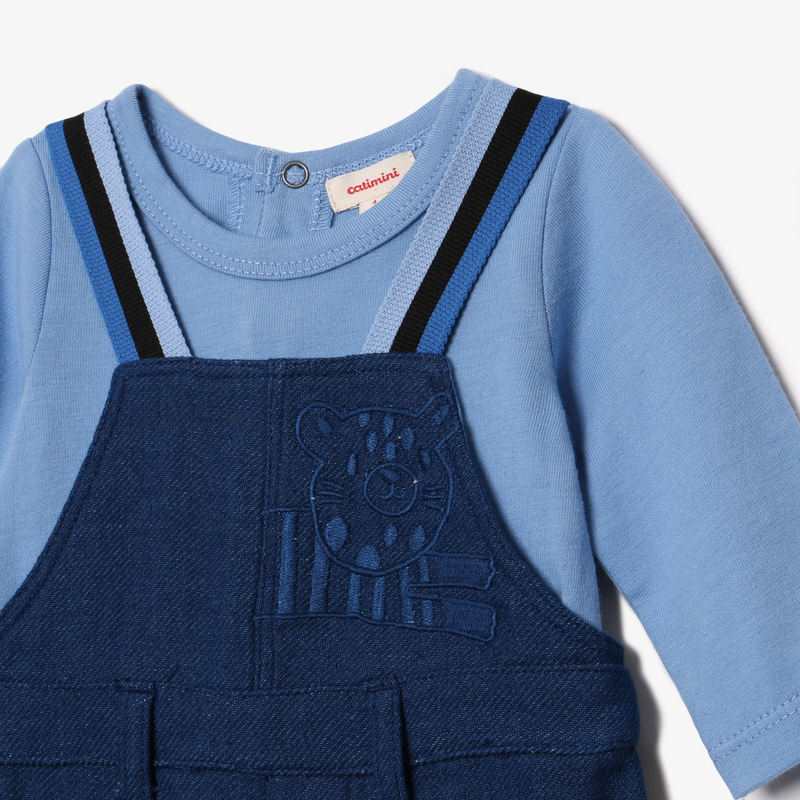Combi salopette bébé garçon brodée Catimini