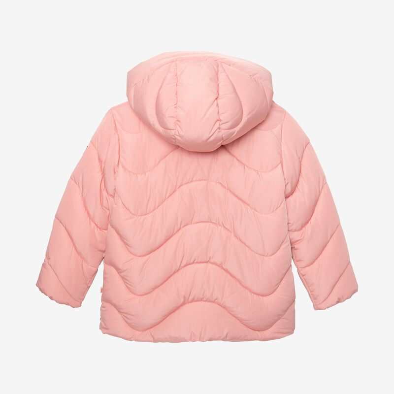 Doudoune fille rose et caramel Catimini