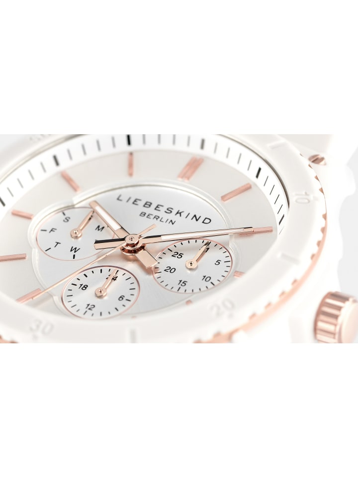 LIEBESKIND BERLIN Armbanduhr in weiß günstig kaufen onesize
