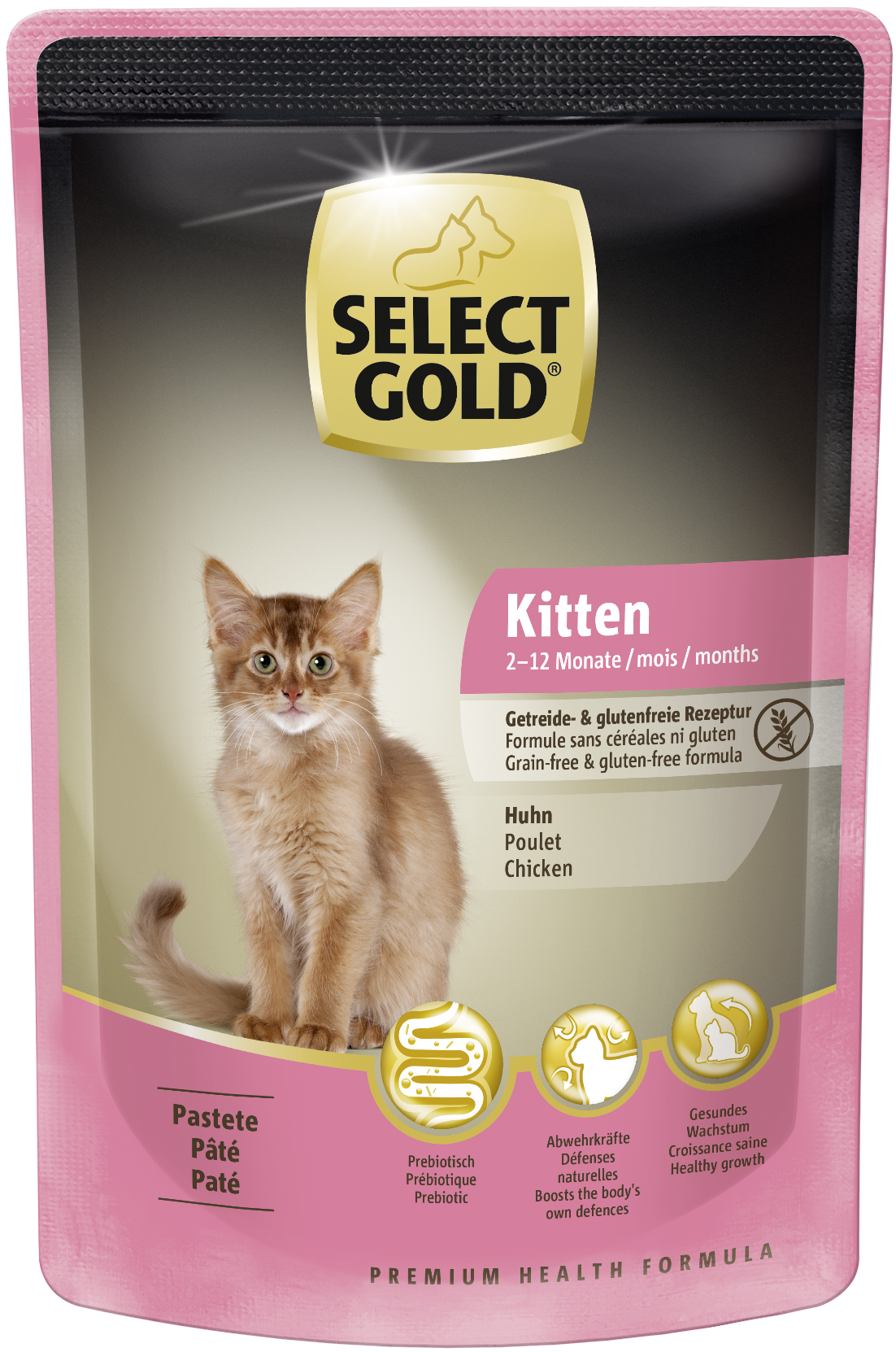 SELECT GOLD Nassfutter SELECT GOLD Kitten 48x85 g