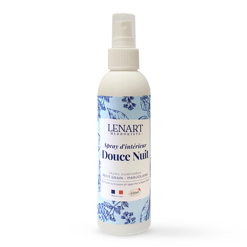 christian lénart Spray d'intérieur Douce nuit BIO ECOCERT Parfum d'intérieur