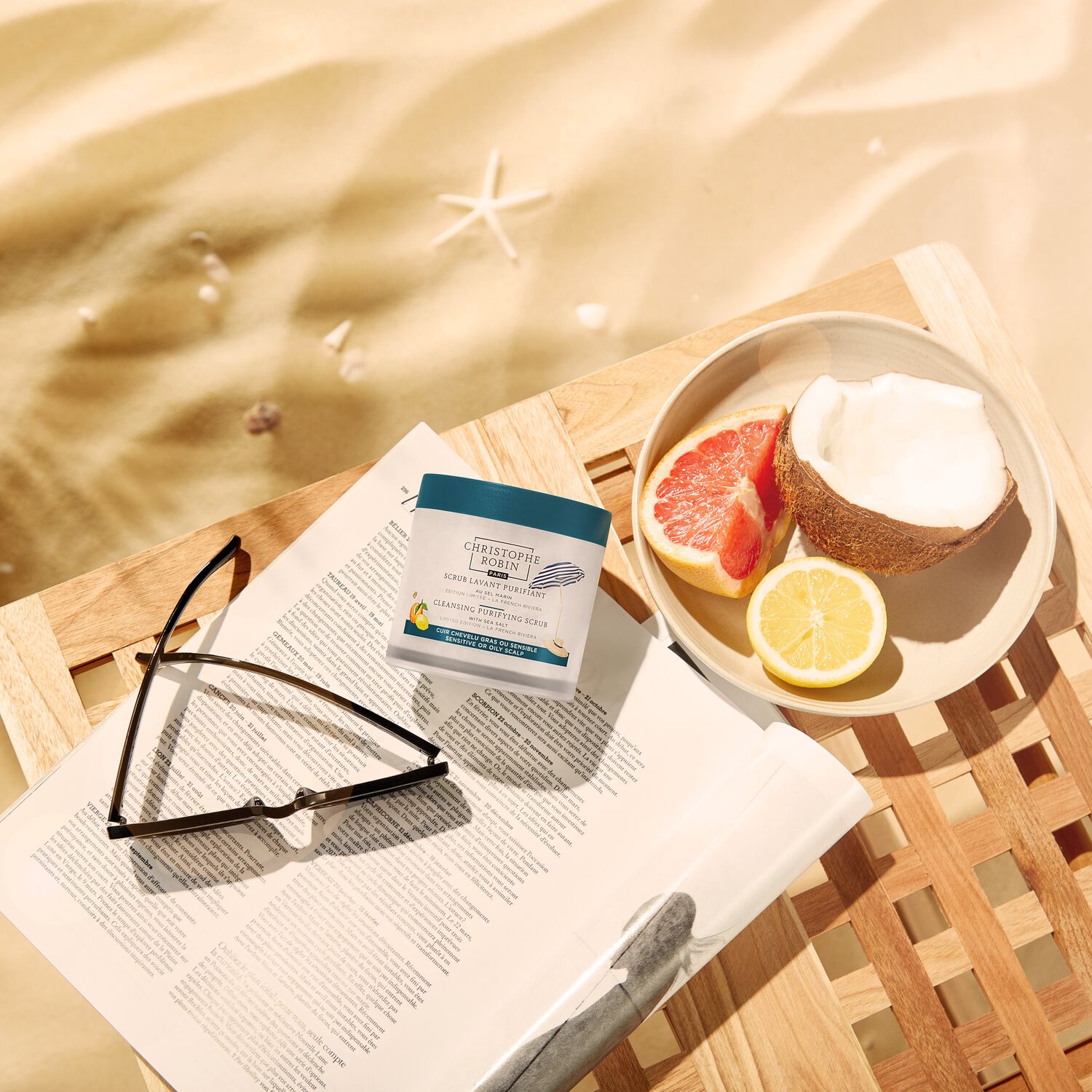 Christophe Robin Scrub Lavant Purifiant Au Sel Marin 250 ml