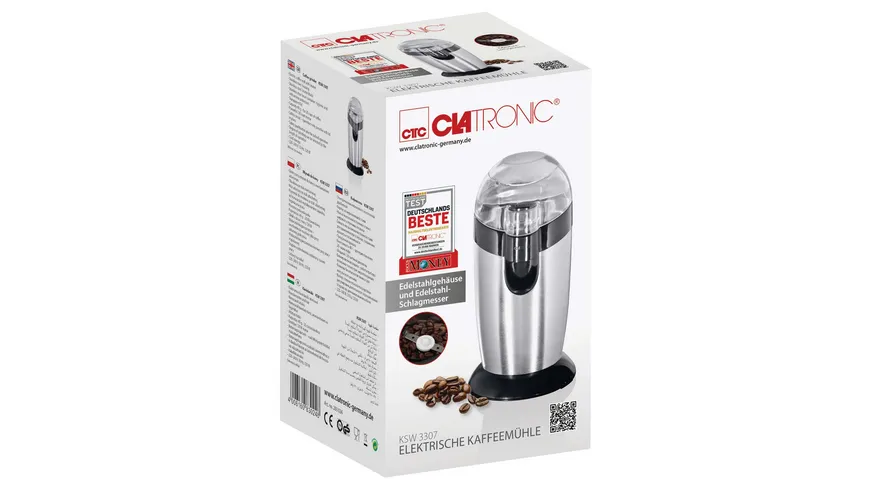 CLATRONIC elektrische Kaffeemühle KSW 3307