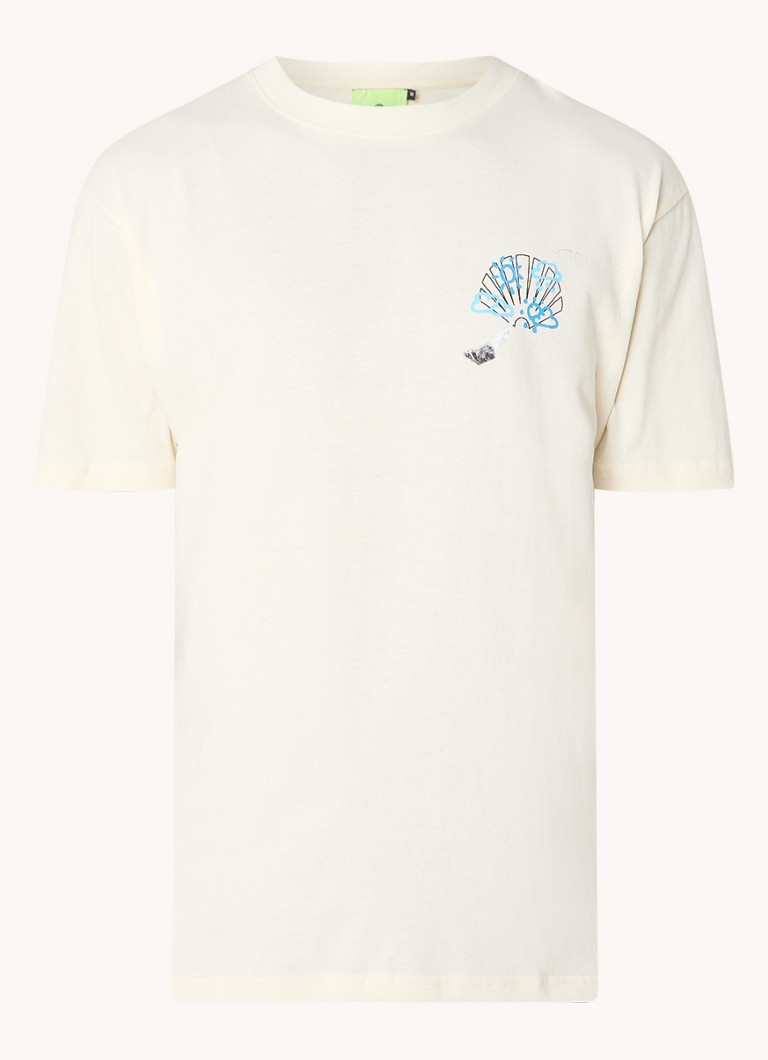 Nova majica od organskog pamuka Amsterdam Surf Association s logotipom i printom na poleđini
