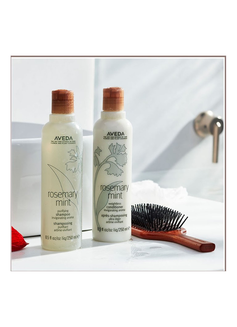 AVEDA Mini puinen melaharja - minikokoinen hiusharja