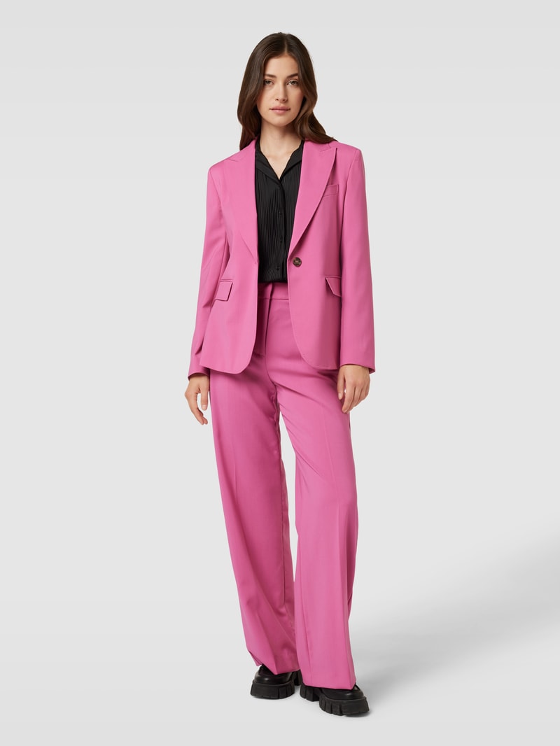 Blazer mit Knopfverschluss Modell 'VALDA' in fuchsia