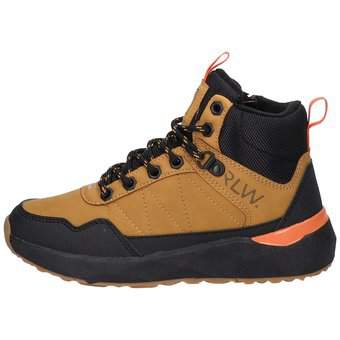 Run Lifewear Schnür Boots in gelb