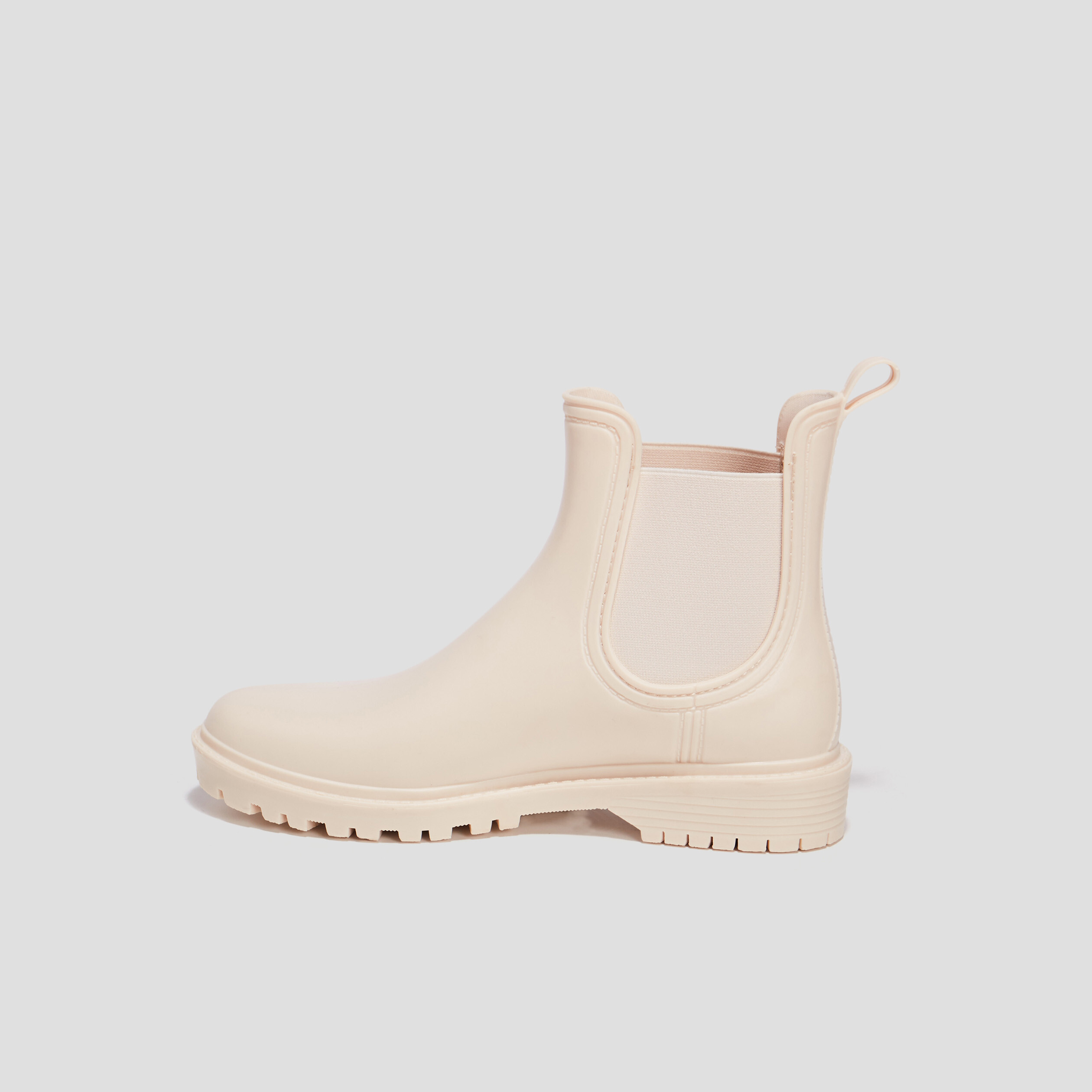 Bottes de pluie chelsea sable femme | La Halle