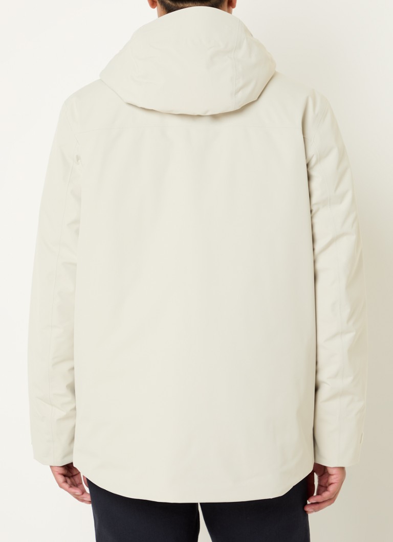 Parka acolchoada Calvin Klein com revestimento repelente à água