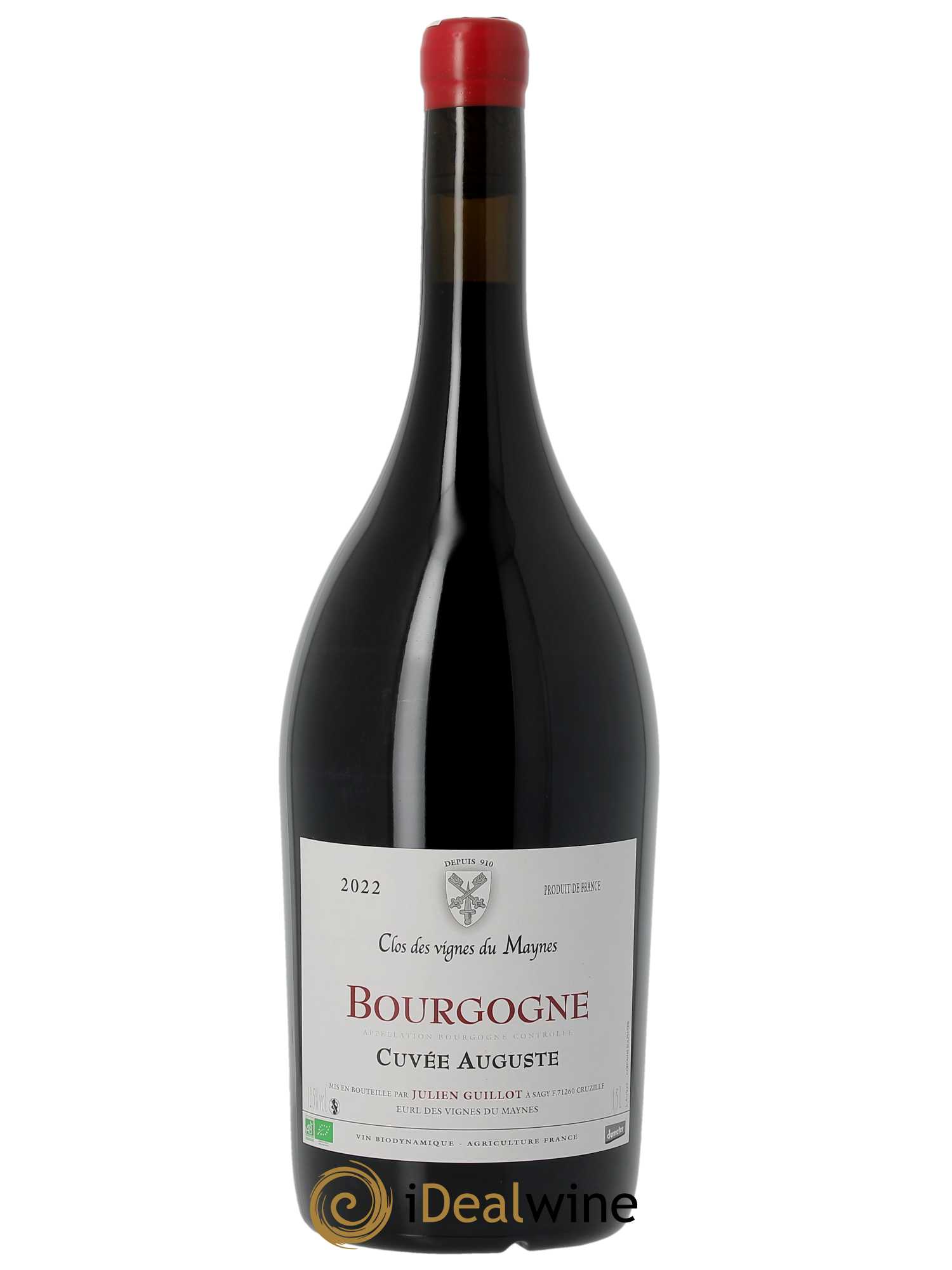 Bourgogne Cuvée Auguste Les Vignes du Maynes  2022 - Lot de 1 Magnum