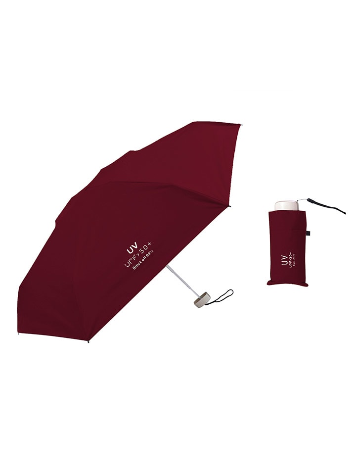 Le Monde du Parapluie Taschenschirm in Dunkelrot - Ø 93 cm günstig kaufen onesize