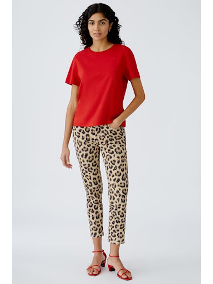 Oui Shirt in Rot günstig kaufen