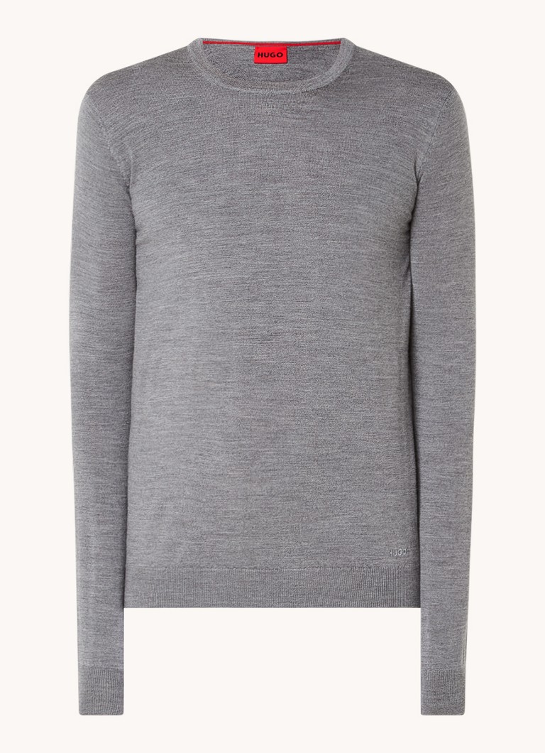 Maglione San Cedric in lana pregiata di Hugo Boss