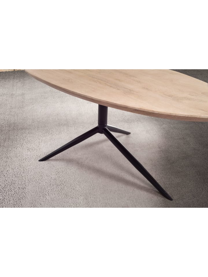 KADIMA DESIGN Couchtisch 86,5x49x36 cm Massivholz Weiß getüncht Sofatisch günstig kaufen onesize