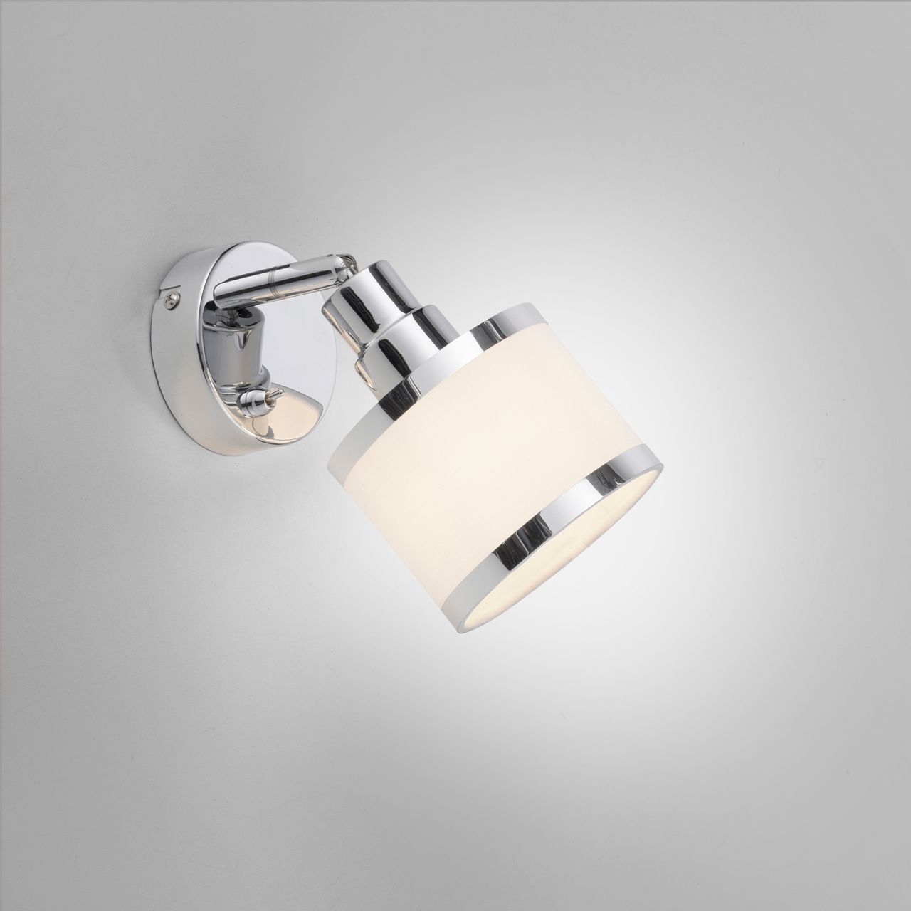 JUST LIGHT LeuchtenDirekt Wand- und Deckenleuchte ACCOR, 1xE14 max. 25 W, Innenleuchte, IP20, dreh- und schwenkbar