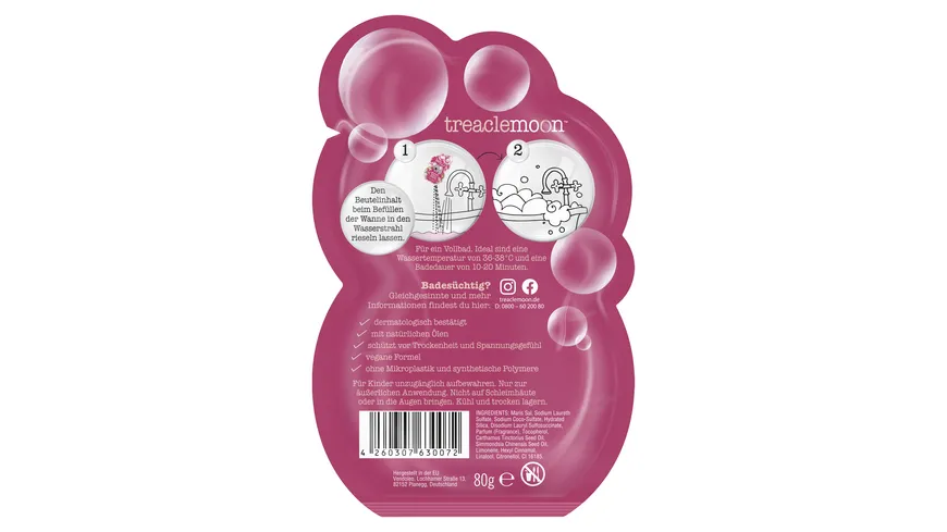 treaclemoon Pflegebad lazy times 80 g