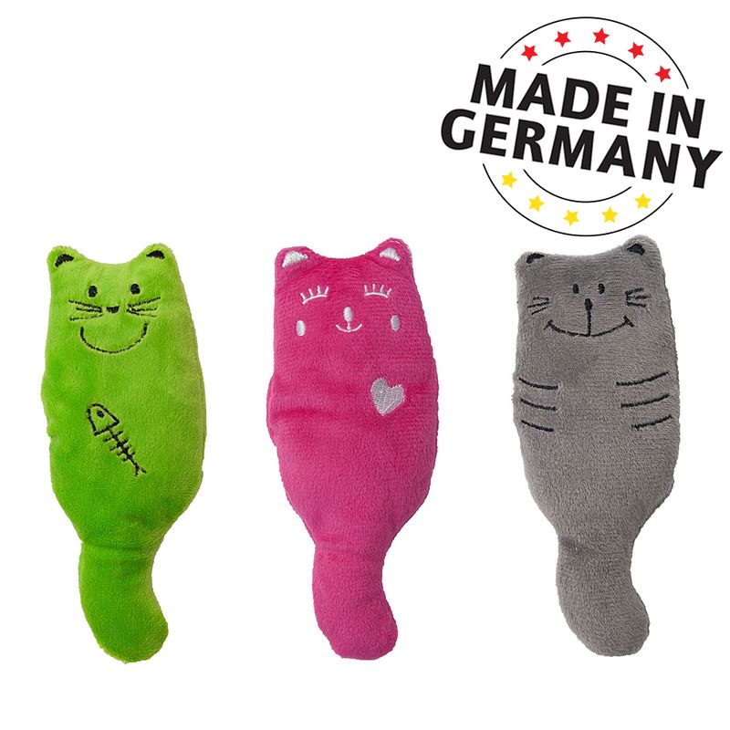 Aumüller Katzenspielkissen Plüschkatzen zu TOP-Preisen