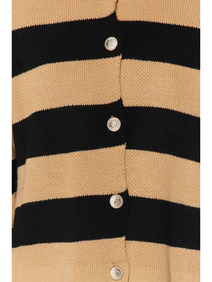 trendyol Cardigan in Camel/ Schwarz günstig kaufen