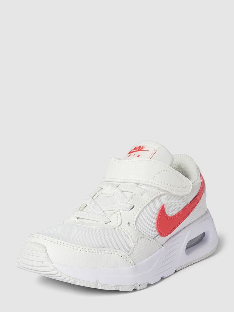 Sneaker mit Label-Detail in weiß