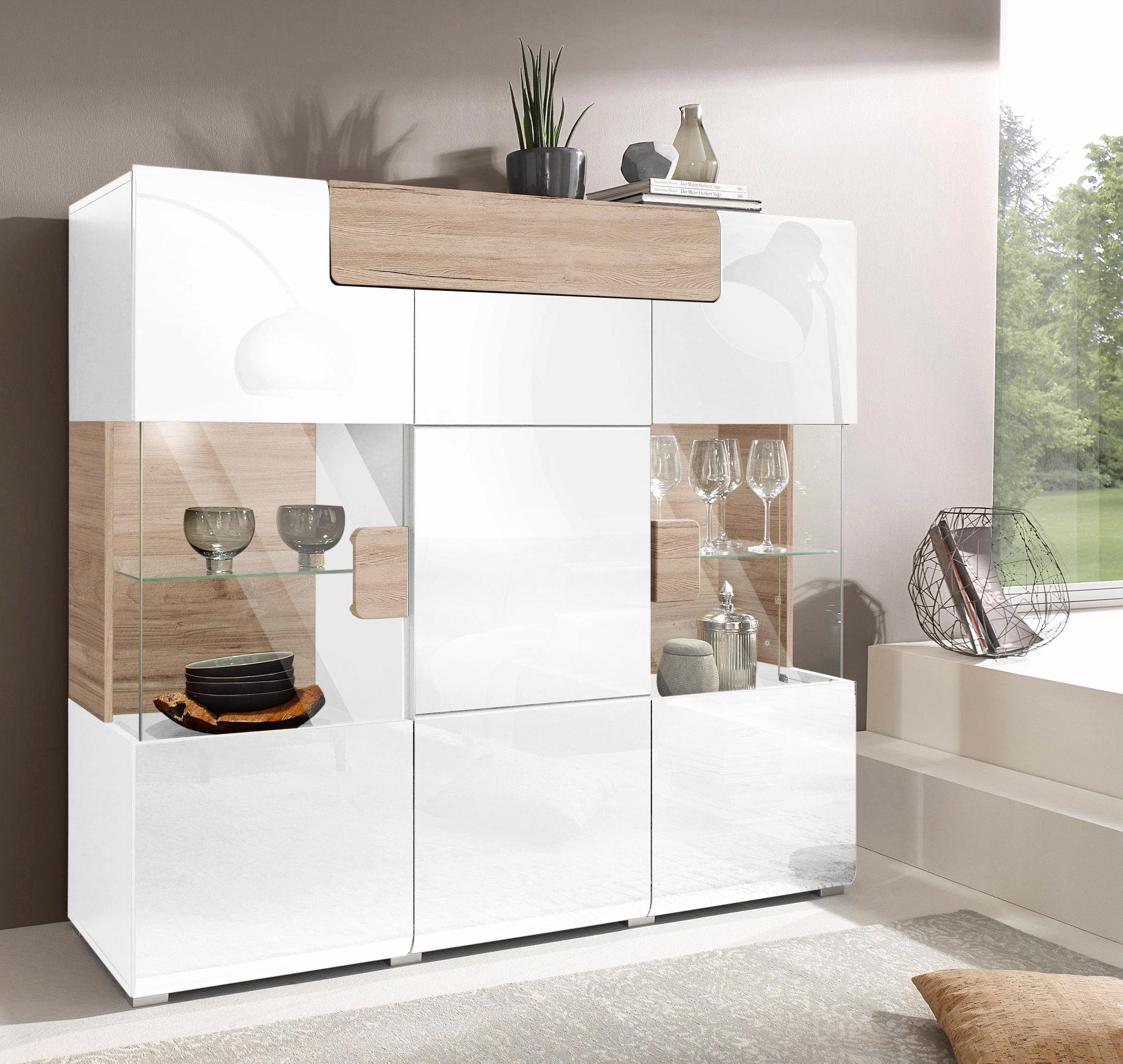 Helvetia Highboard Toledo, Breite 147,4 cm