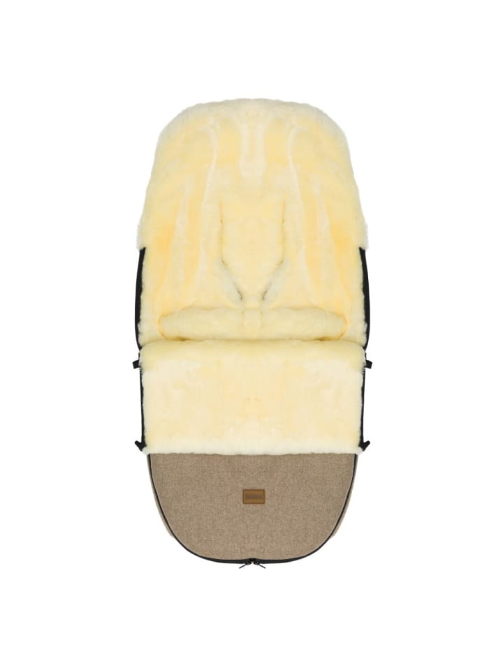 fillikid Lammwoll-Fußsack Makalu Wool für Buggy, Sport- in braun günstig kaufen onesize
