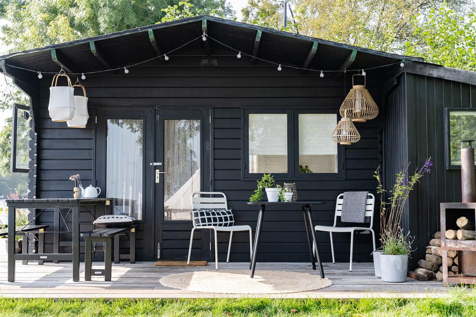 MaximaVida Max weiße Metall Gartenstuhle