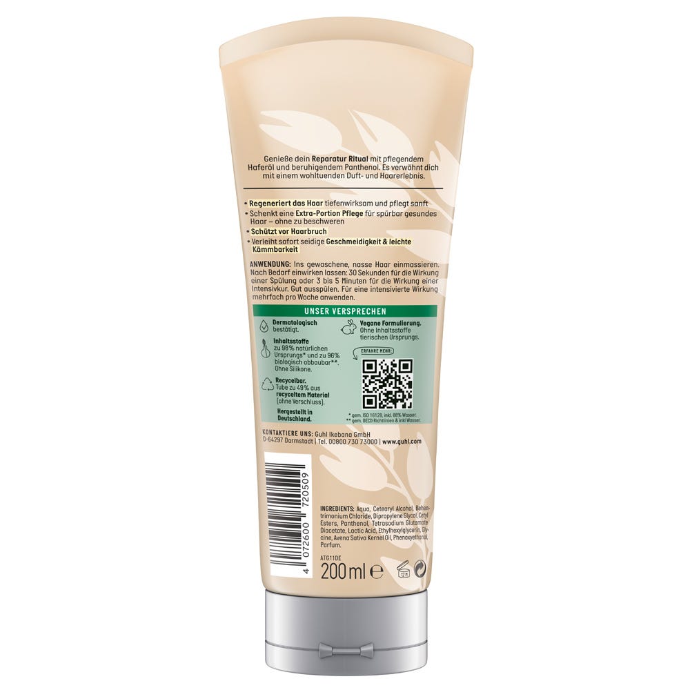 Guhl Reparatur Ritual 2in1 Spülung & Kur 200 ml