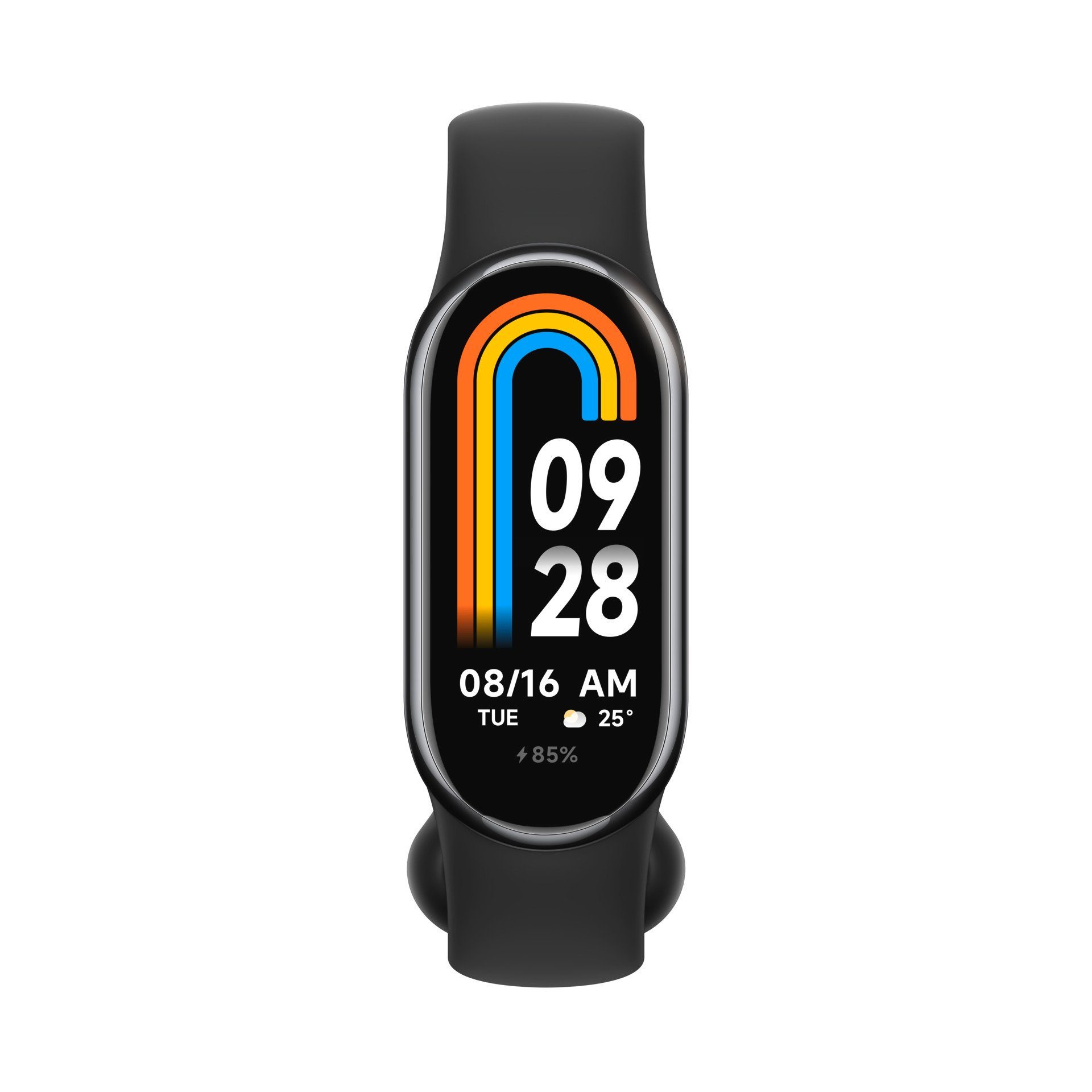 Xiaomi Smart Band 8 Fitnessband (4,11 cm/1,62 Zoll), 4,12 cm (1,62 Zoll) AMOLED 60 Hz Farbdisplay mit Touchscreen, Bis zu 16 Tage Akkulaufzeit