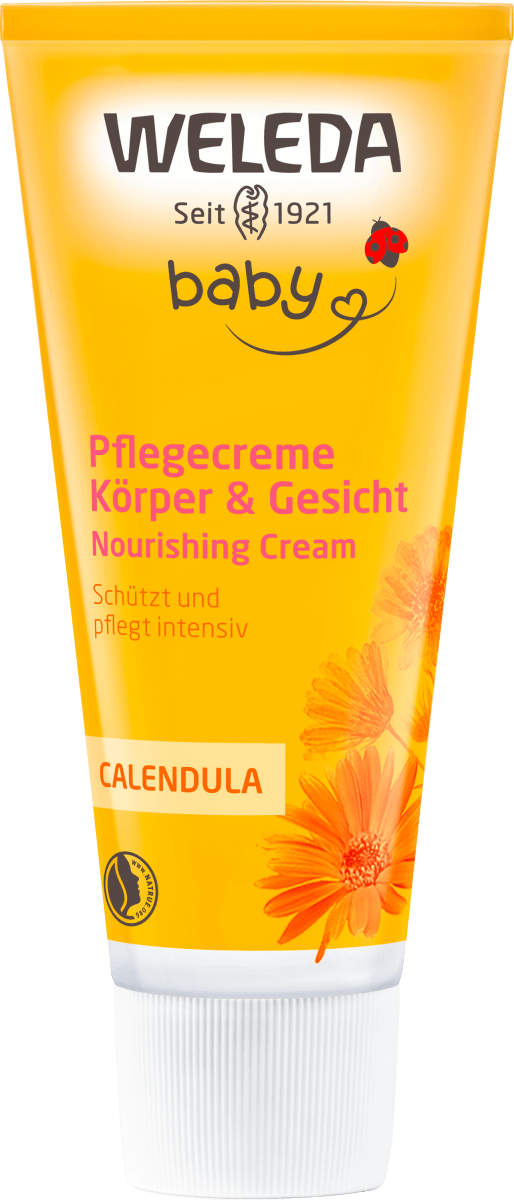 Baby Pflegecreme Körper & Gesicht Calendula, 75 ml