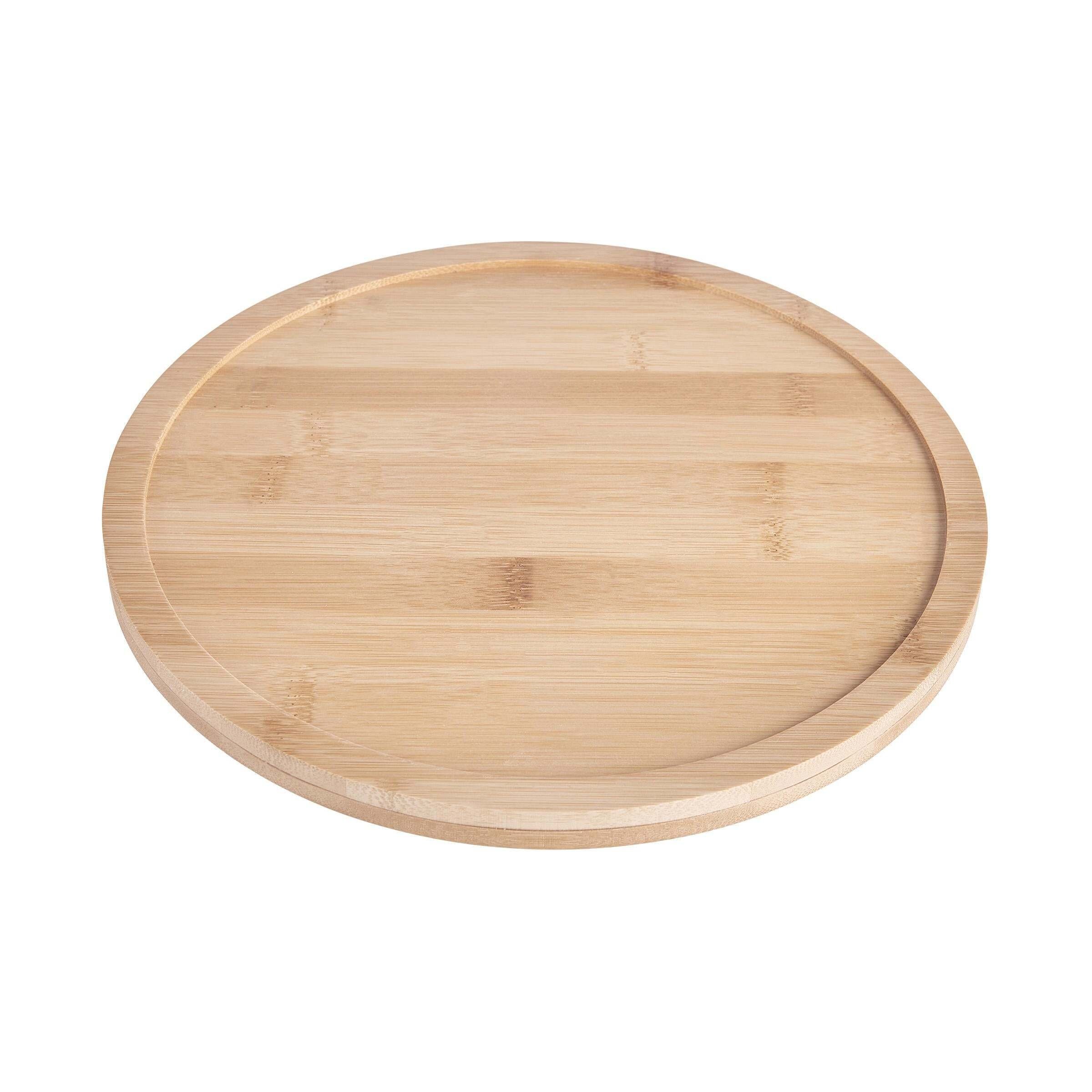 BUTLERS Schale APPETIZER Snackschalenset Ø26cm, Porzellan, Bambus