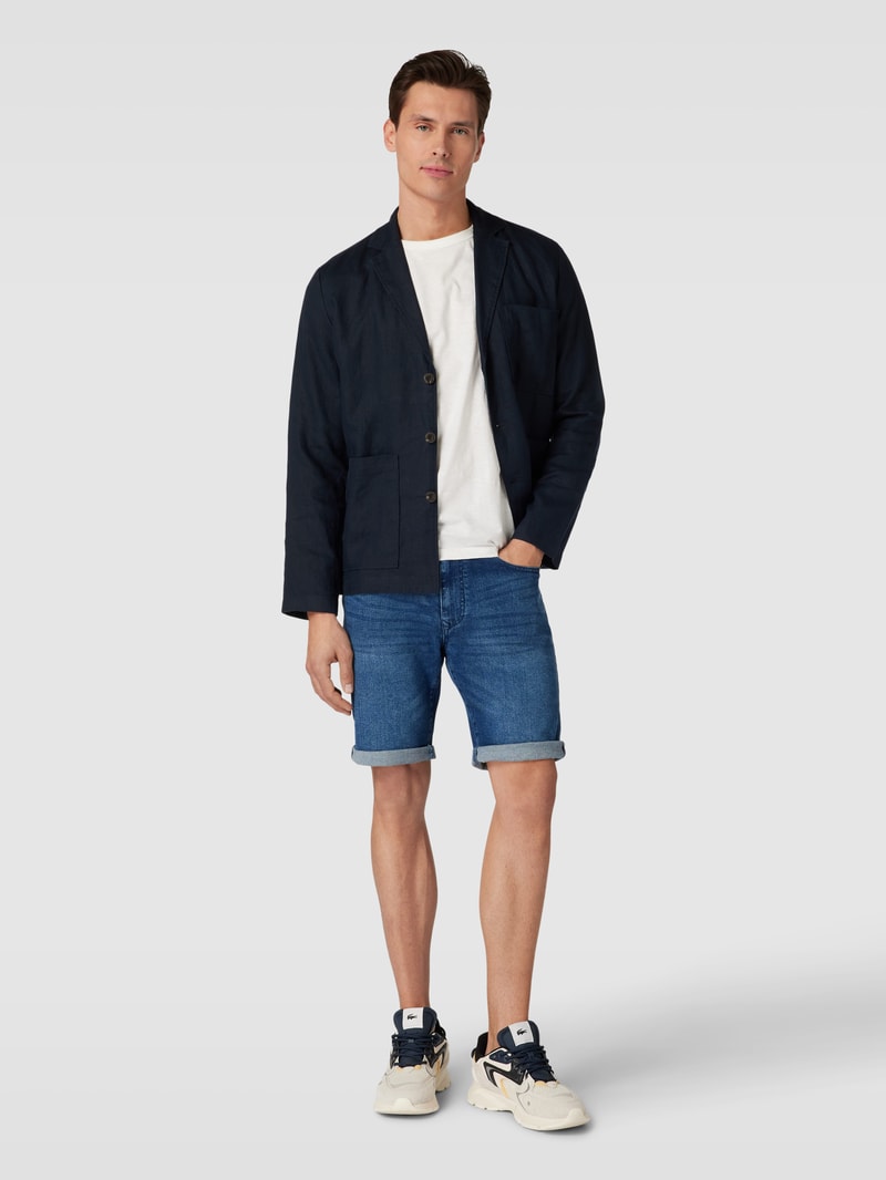 Bermudas in Denim-Optik in himmelblau