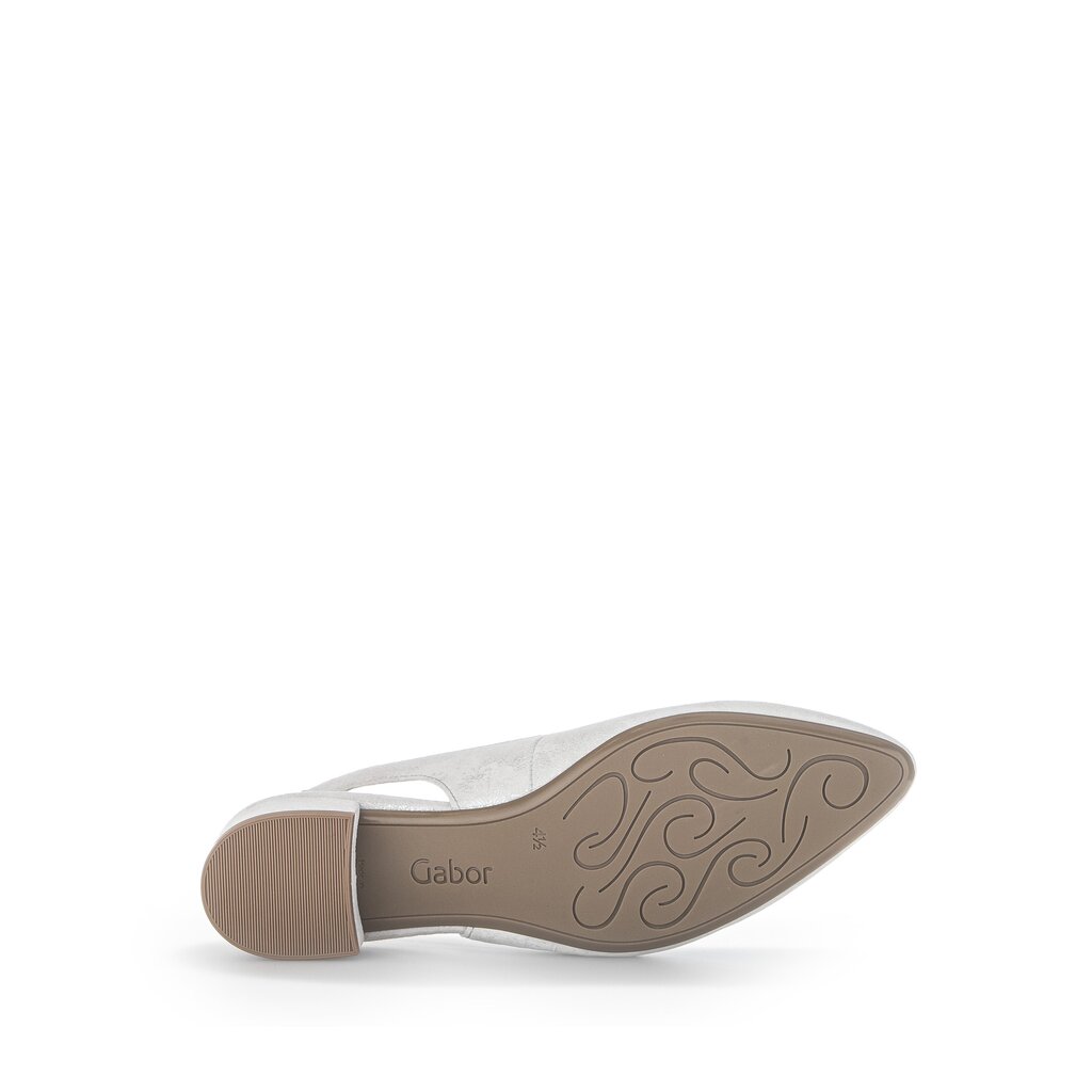Gabor fashion Slingpumps silber